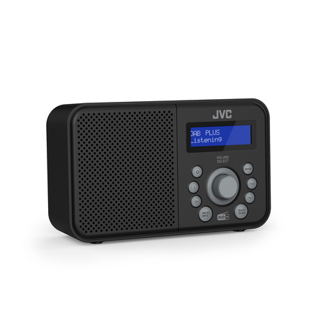 JVC radio DAB+ RA-E313B DAB czarne (RTV_JVC_00039) - JVC