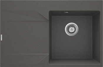 Zlewozmywak granitowy 1-komorowy z ociekaczem - lewy (ZQJ T11L) - Deante