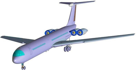 ZVEZDA Ilyushin IL-62 M Ultimate Kit