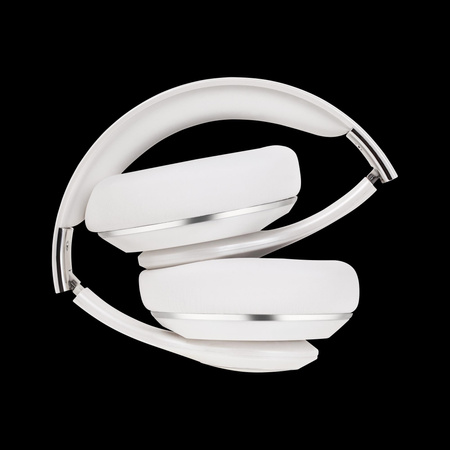 Bezprzewodowe słuchawki nauszne Kruger&Matz model Street 3 Wireless, kolor biały