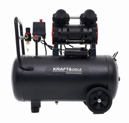 KOMPRESOR BEZOLEJOWY 50L KD1386 - KRAFT&DELE