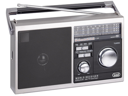 Radio Trevi MB74910 metal gray