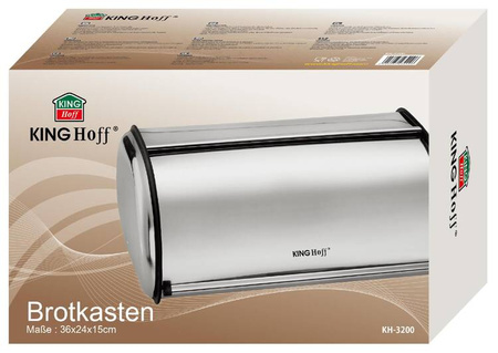 Chlebak stal, srebrny Kinghoff KH-3200