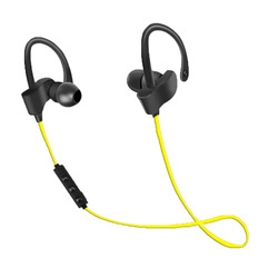 ESPERANZA SŁUCHAWKI DOUSZNE BLUETOOTH SPORTOWE CZARNO-ŻÓŁTE