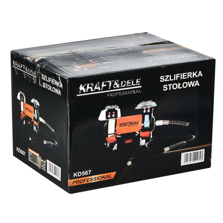 SZLIFIERKA STOŁOWA 250W KD567 - KRAFT&DELE