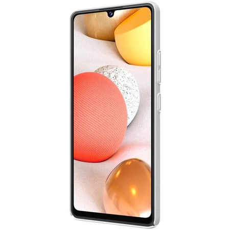 Nillkin Etui Frosted Shield do Samsung Galaxy A42 5G białe (GSETNIL00256N0) - Nillkin