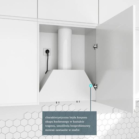 Okap kuchenny Spedtero 60.2 White GLOBALO