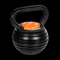 Kettlebell żeliwny automatyczny regulowany 18 kg REBEL ACTIVE