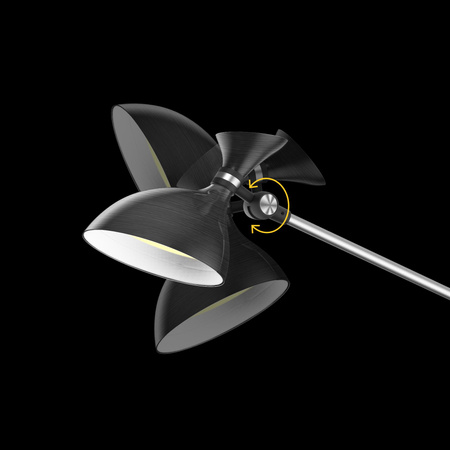 Lampa stojaca led ze ściemniaczem i zmianą temperatury barwowej