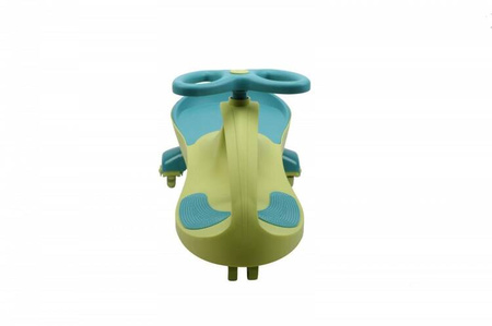 Jeździk Grawitacyjny Swing Car model 8097 Kauczukowe Koła LED zieleń-morski