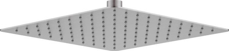 Głowica prysznicowa stalowa - 250x250 mm (NAC F02K) - Deante