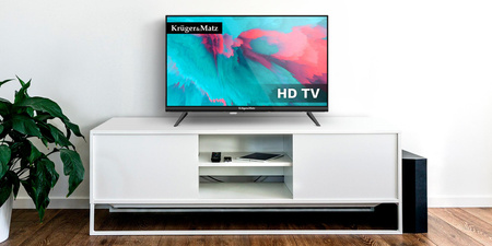 Telewizor Kruger&Matz 24&quot; HD DVB-T2 H.265 HEVC 230/12V
