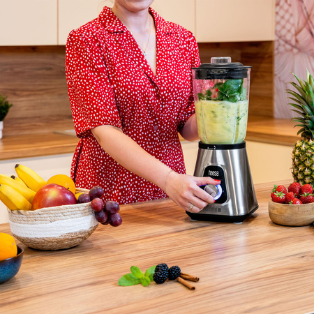 Blender kielichowy EASY EXPERT GO 1300W , szklany kielich 1,5L + kubek podróżny 600 ml