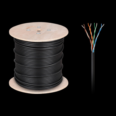 Kabel komputerowy miedziany - skrętka UTPCat5e + żel