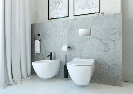 Zestaw WC podtynkowy 6 w 1 (CDZS6ZPW) - Deante