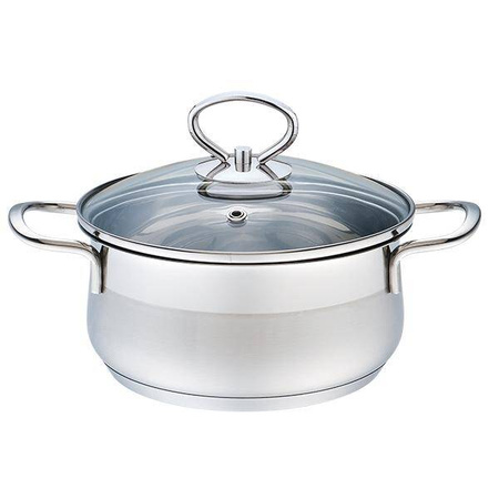 MR-3508-28 Garnek z pokrywką 28 cm; 8,6 l