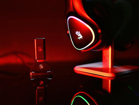 Słuchawki A4TECH BLOODY MR710 Black (BT5.0+2,4G+Wired)