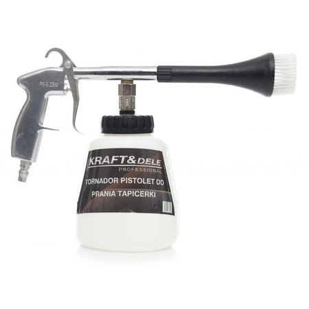 Pistolet do prania tapicerki pneumatyczny TORNADOR KD10379 - KRAFT&DELE
