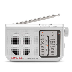 Przenośne Radio AIWA RS-55/SL srebrne (8435256897906) - AIWA