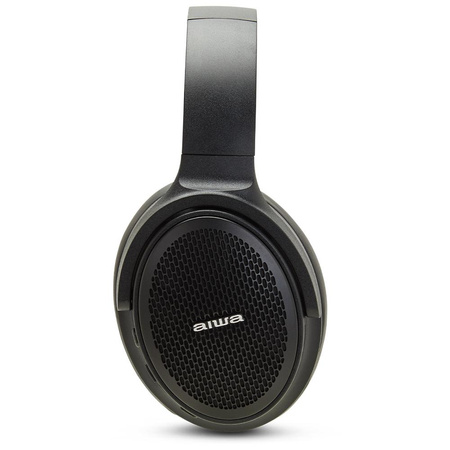 Słuchawki Nauszne AIWA HST-250BT/BK BT5.0 czarne (8435256897869) - AIWA