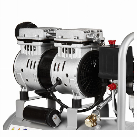 KOMPRESOR BEZOLEJOWY 24L KD1395 - KRAFT&DELE