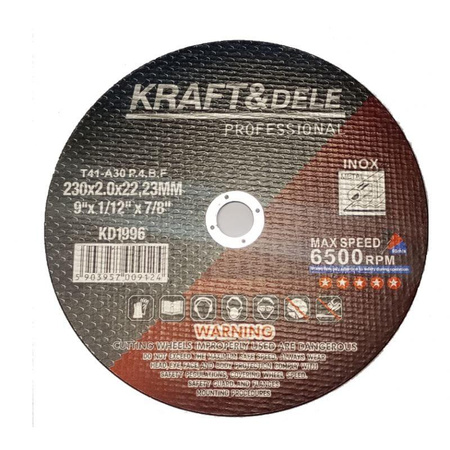TARCZA DO CIĘCIA METALU KD1996 - KRAFT&DELE