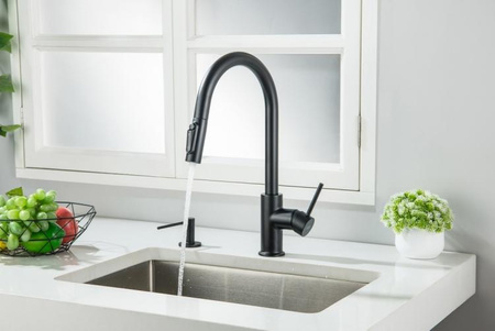 Diana plus czarny mat (window) Blue Water