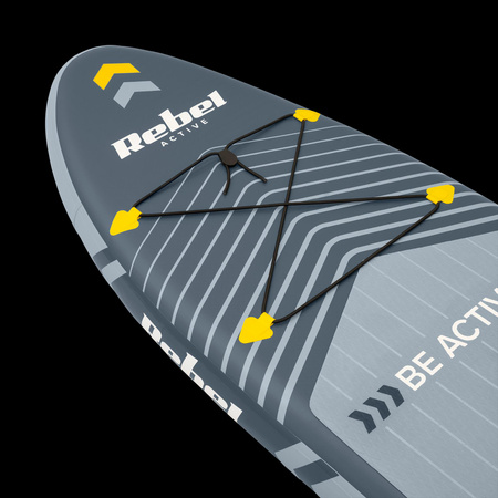 Deska REBEL ACTIVE SUP, windsurfing, pompowana, zestaw, 305x76x15