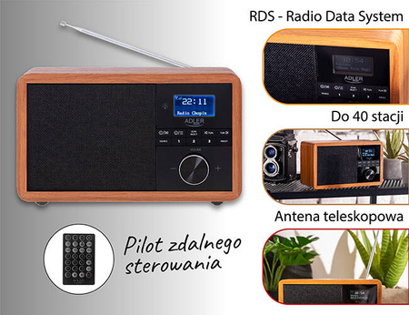 AD 1184 Radio Dab + Bluetooth