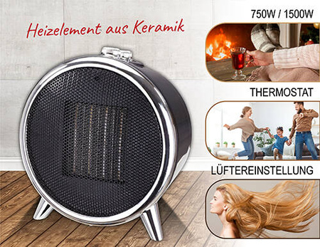 AD 7742 Grzejnik ceramiczny 1500 W