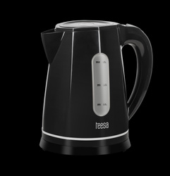 Czajnik elektryczny TEESA, 2200 W, czarny, 1,8L