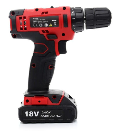 Wkrętarka 18V Li-Ion KD1566 - KRAFT&DELE