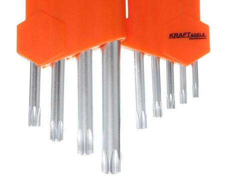 Zestaw 9 imbusów gwiazdkowych KD10295 - KRAFT&DELE
