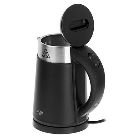 AD 1372 black Czajnik metalowy 0,6L