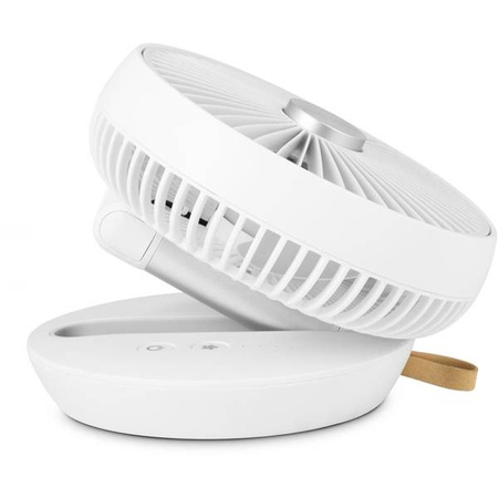 Wentylator stołowy SFE 0773WH ACCU Mini Foldable Fan SENCOR