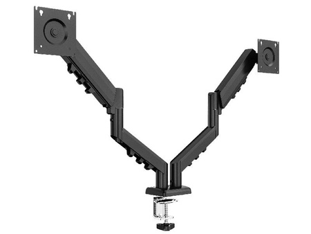 Uchwyt na dwa monitory ( zestaw z podstawką na laptop ) Tracer Double Armflex
