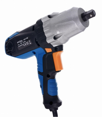 Elektryczny klucz udarowy 1/2" + walizka + nasadki KD1796 - KRAFT&DELE