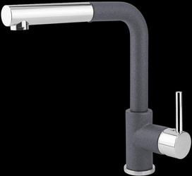 Bateria kuchenna z wyciąganą wylewką GRAFITOWA BDG4527dg