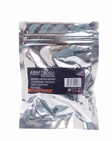 MAGNES NEODYMOWY Z OTWOREM 10EL. KD11833 - KRAFT&DELE