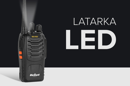 Radiotelefon ręczny PMR Rebel RB-100