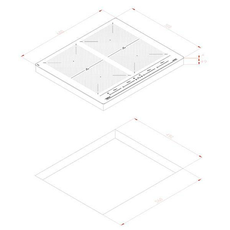 Płyta indukcyjna IZF 64600 BK MSP TEKA