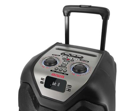 Power Audio AIWA KBTUS-500BK 400W bezprzewodowy 1x mikrofon (8435256810622) - AIWA