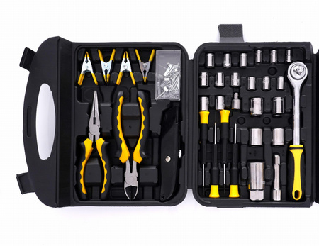 Zestaw narzędzi 117 el. w walizce KD10831 - KRAFT&DELE