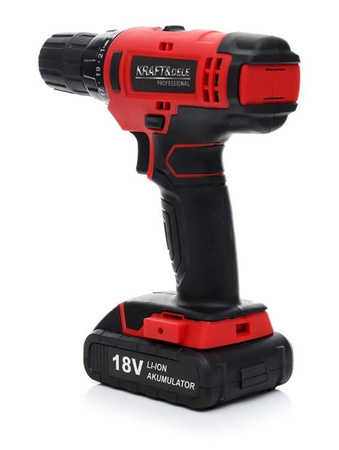 Wkrętarka 18V Li-Ion KD1566 - KRAFT&DELE
