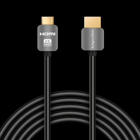 Kabel HDMI - mini HDMI wtyk-wtyk (A-C) 1.8m Kruger&Matz