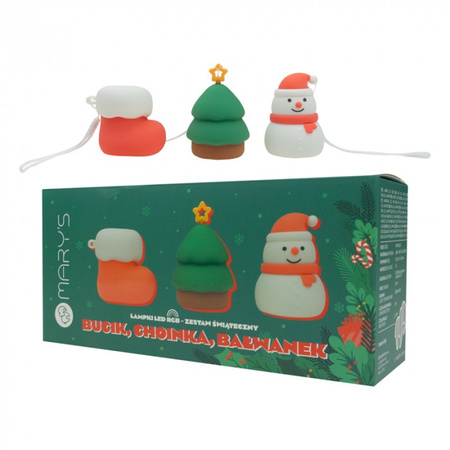MARY'S lampki nocne LED Zestaw świąteczny (MW61624) - Eco Light