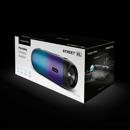 Głośnik bezprzewodowy Kruger&Matz Street XL , kolor czarny