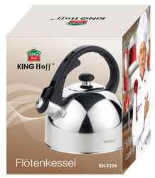 Czajnik tradycyjny 2l srebrny Kinghoff KH-3224