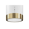 Okap kuchenny GLOBALO Cylindro Isola 39.7 Light Gold Ring GLOBALO