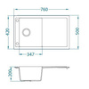 ALVEUS FORMIC 30 zlewozmywak granitowy twilight (4403005)